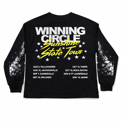 SUNSHINE STATE TOUR LONG-SLEEVE TEE(black)