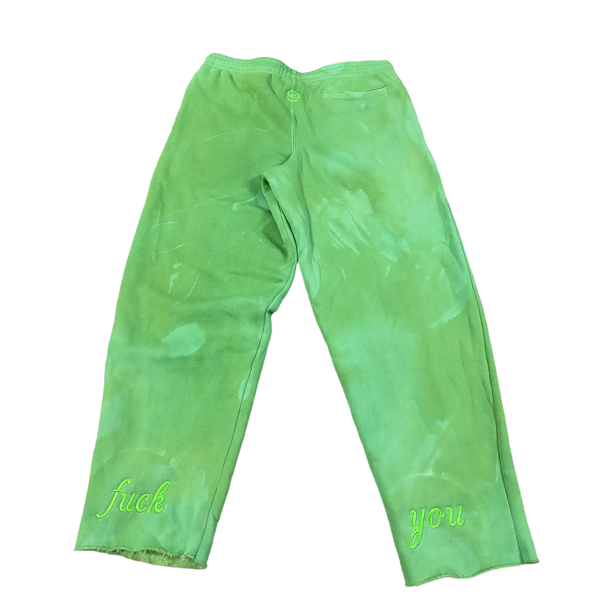 Green “F*ck You” Sweatpants